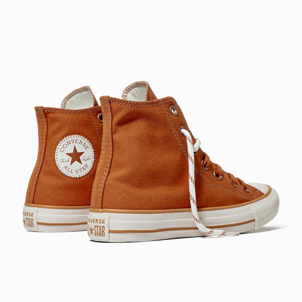 Tênis Chuck Taylor All Star Terra Bronze Cano Alto Caramelo Caramelo 8