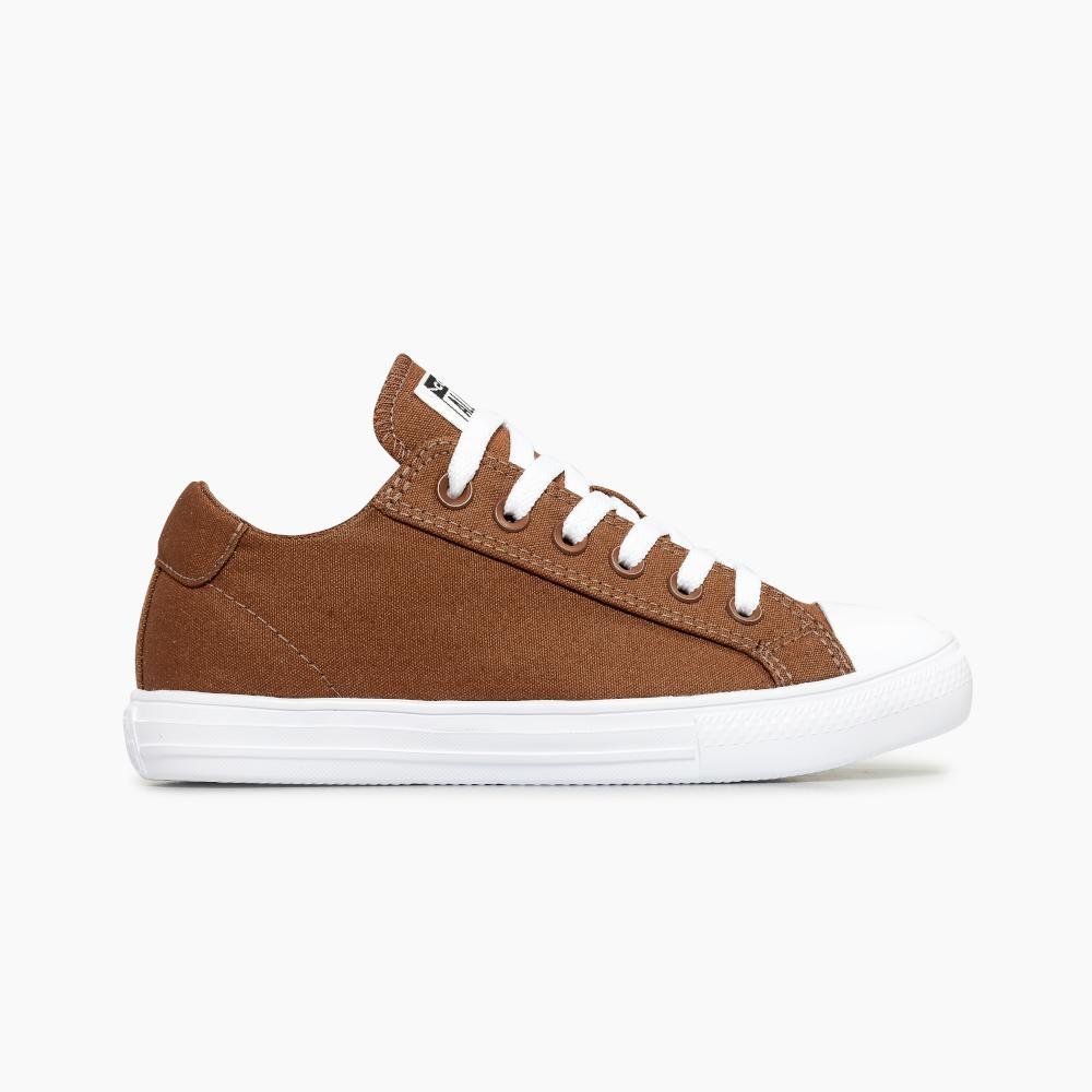 Tênis All Star Day One Original Cano Baixo Marrom