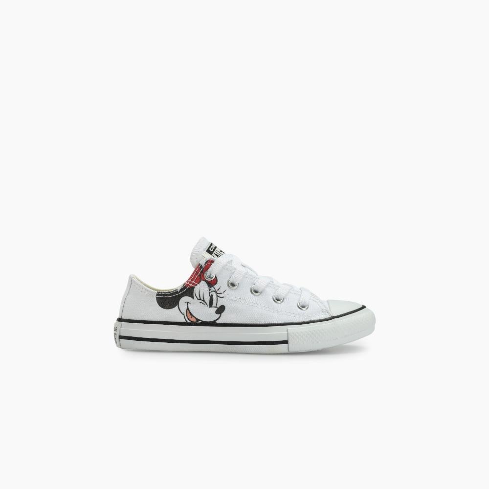 Tênis Juvenil Chuck Taylor All Star Minnie Branco