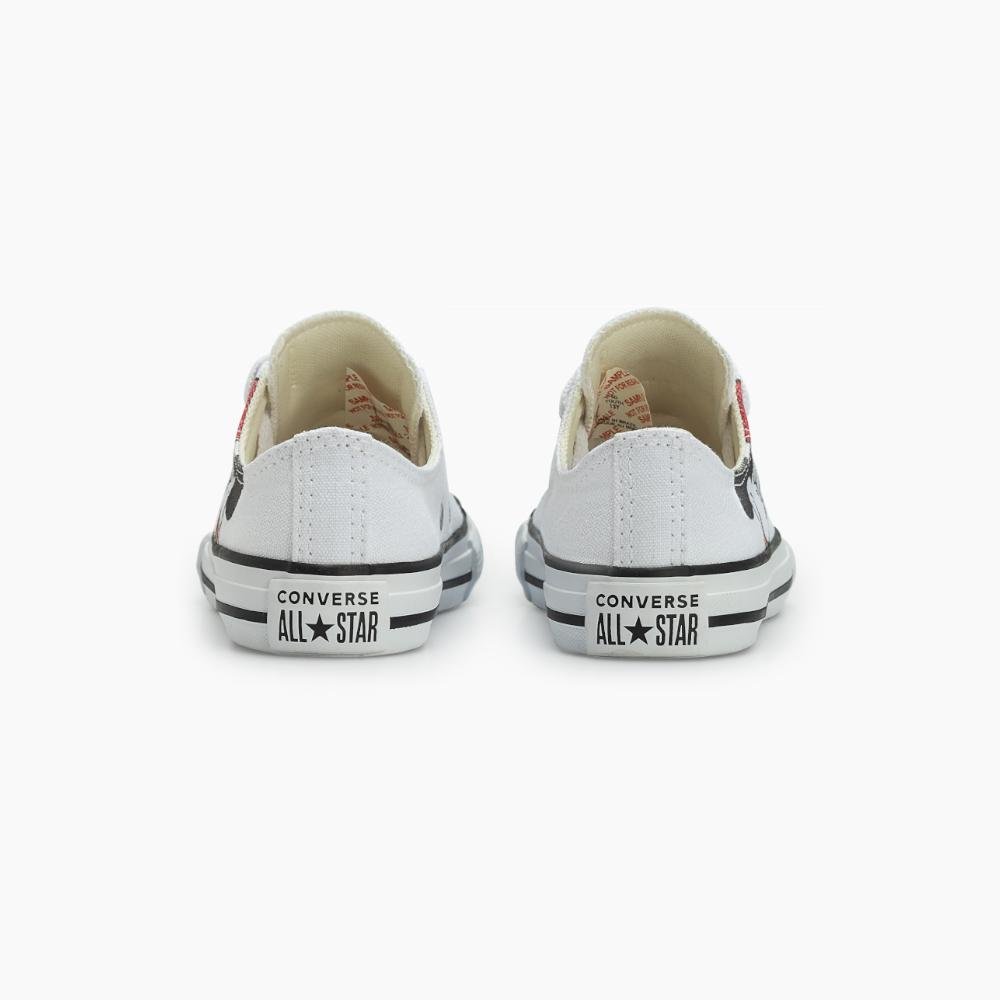 Tênis Juvenil Chuck Taylor All Star Minnie Branco Branco 7