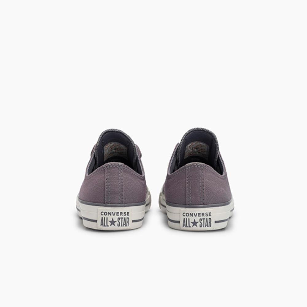 Tênis Chuck Taylor All Star Taylored Lux Cano Baixo Cinza Cinza 5
