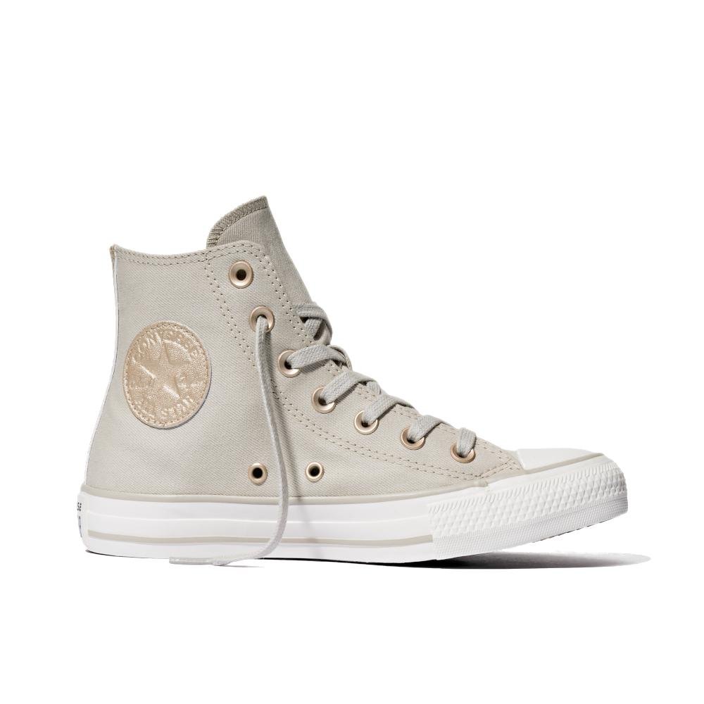 Tênis Chuck Taylor All Star Seasonal Gold Cano Alto Bege