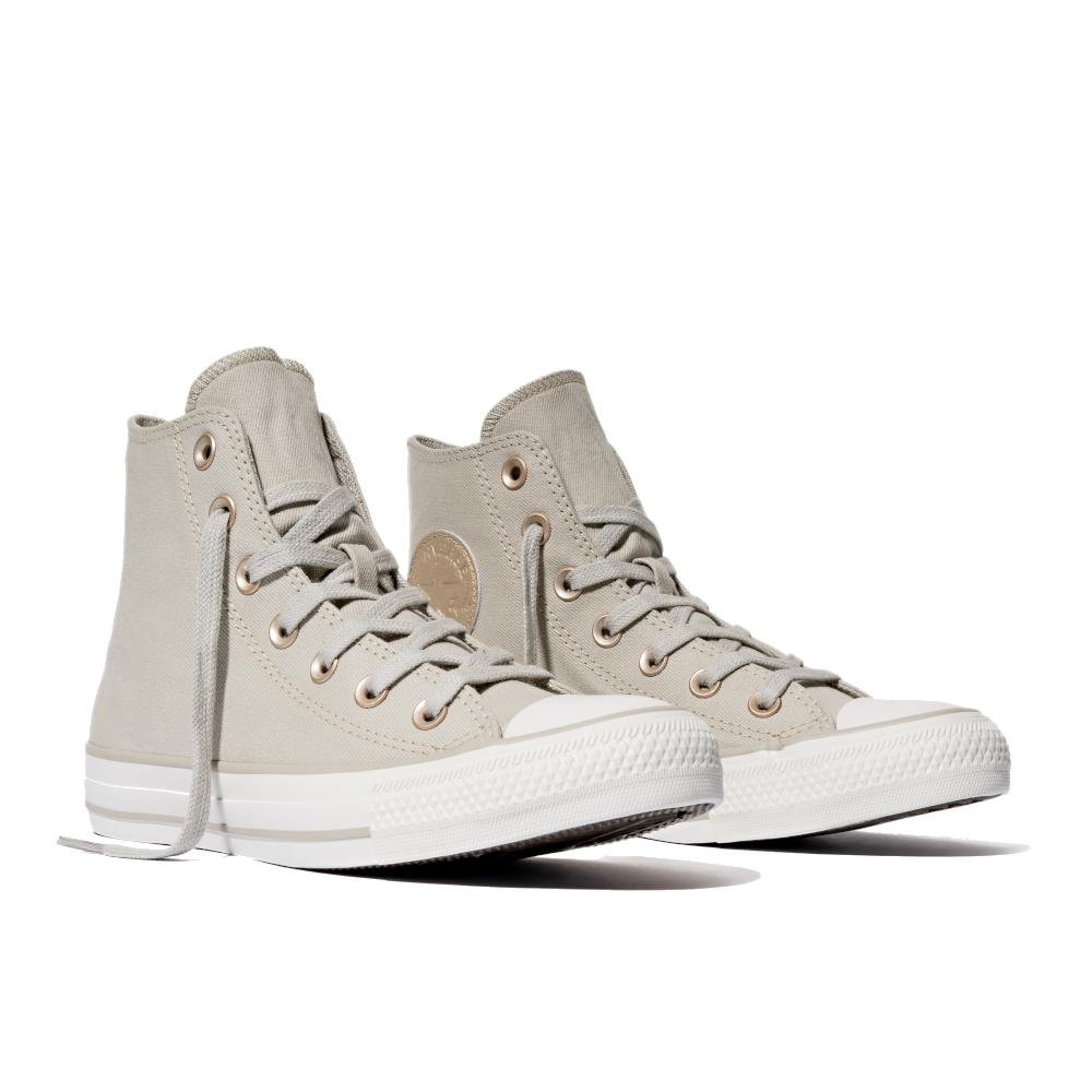 Tênis Chuck Taylor All Star Seasonal Gold Cano Alto Bege Marfim 4