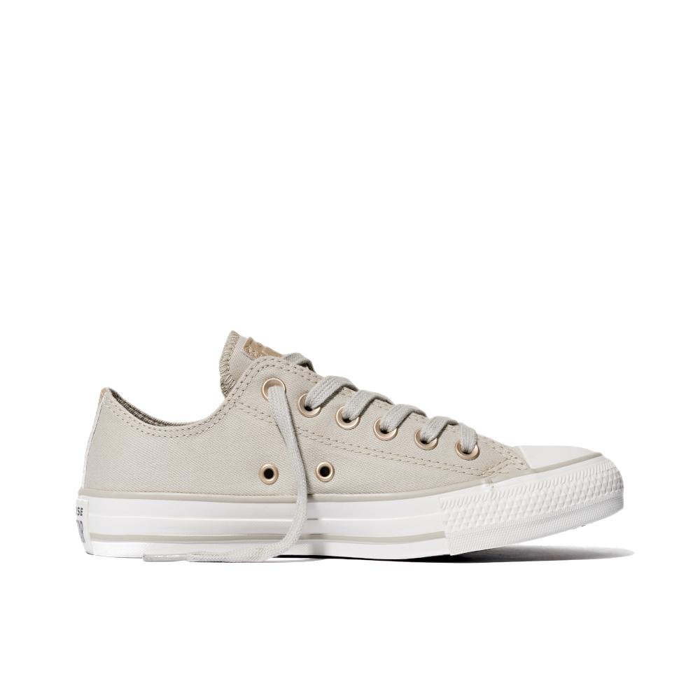 Tênis Chuck Taylor All Star Seasonal Gold Cano Baixo Bege