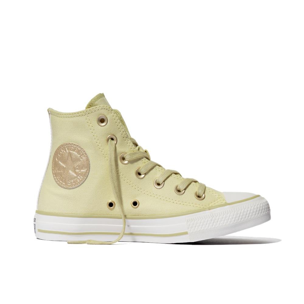 Tênis Chuck Taylor All Star Seasonal Gold Cano Alto Amarelo