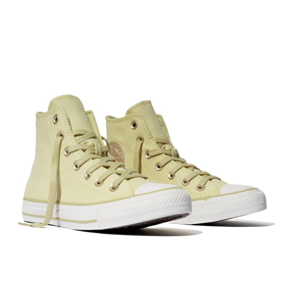 Tênis Chuck Taylor All Star Seasonal Gold Cano Alto Amarelo Amarelo 4