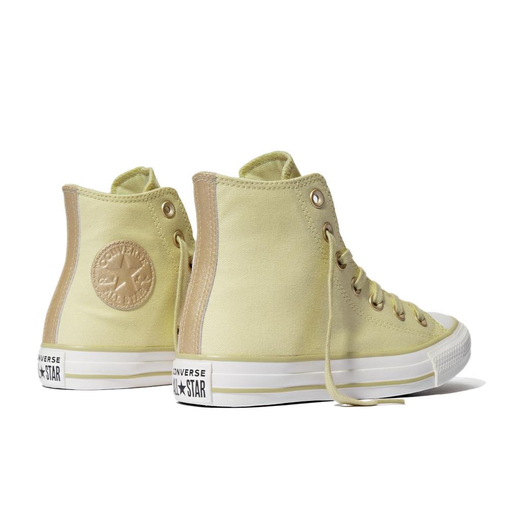 Tênis Chuck Taylor All Star Seasonal Gold Cano Alto Amarelo Amarelo 5
