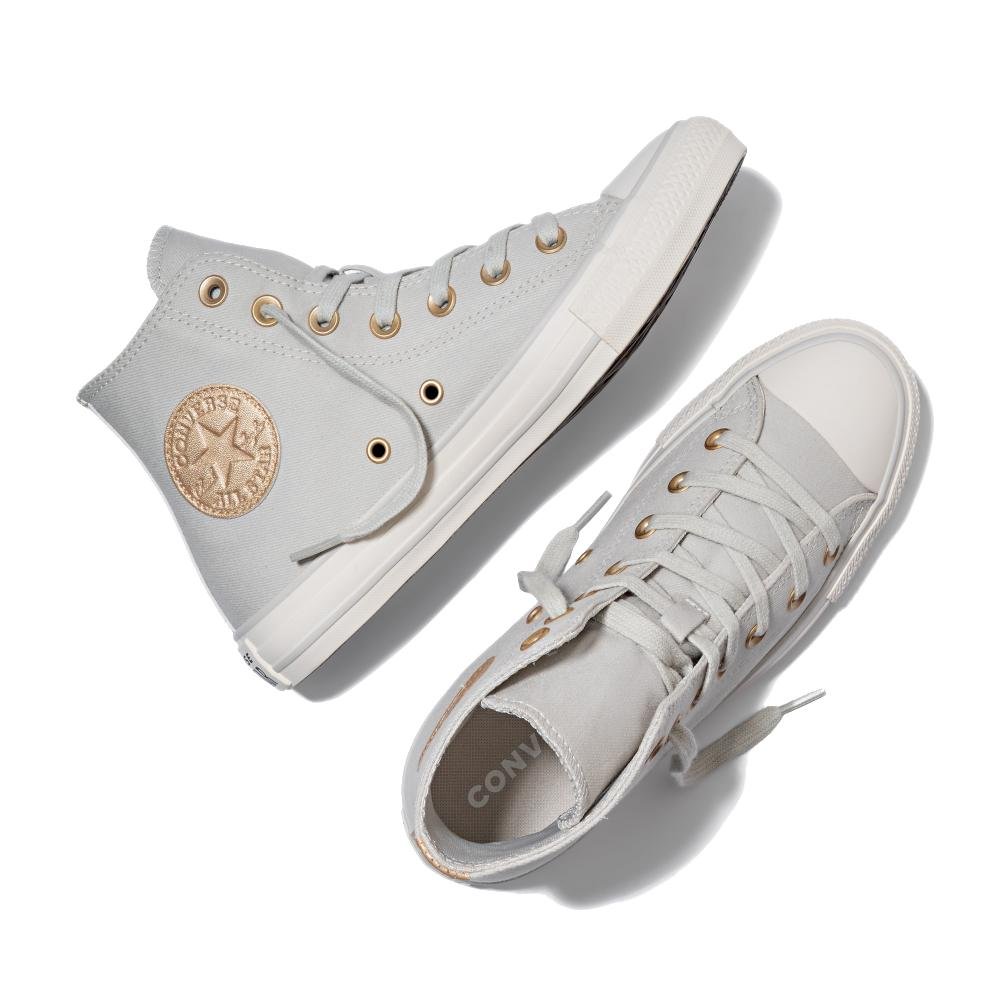 Tênis Chuck Taylor All Star Seasonal Gold Cano Alto Cinza Cinza 2