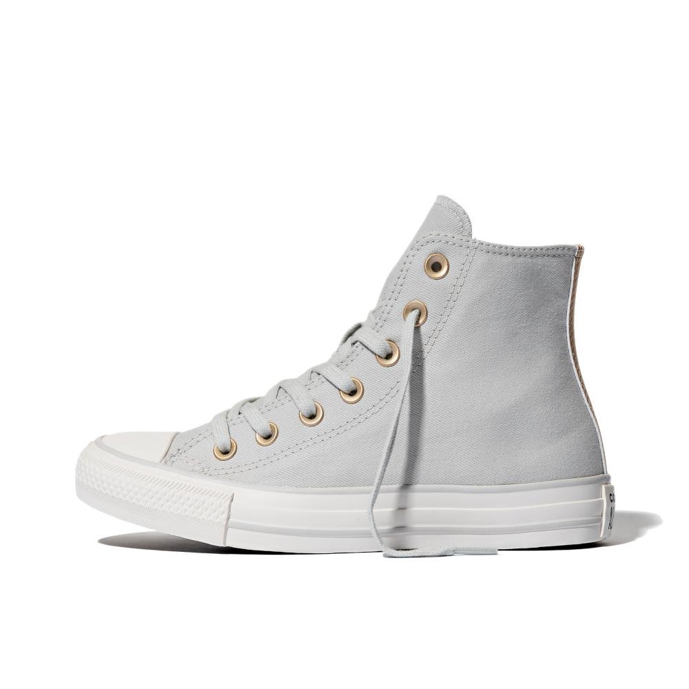 Tênis Chuck Taylor All Star Seasonal Gold Cano Alto Cinza Cinza 7