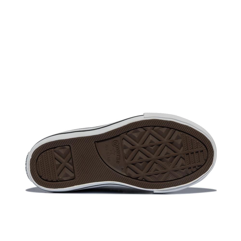 Tênis Juvenil Chuck Taylor All Star Lace Cano Alto Preto Preto 6