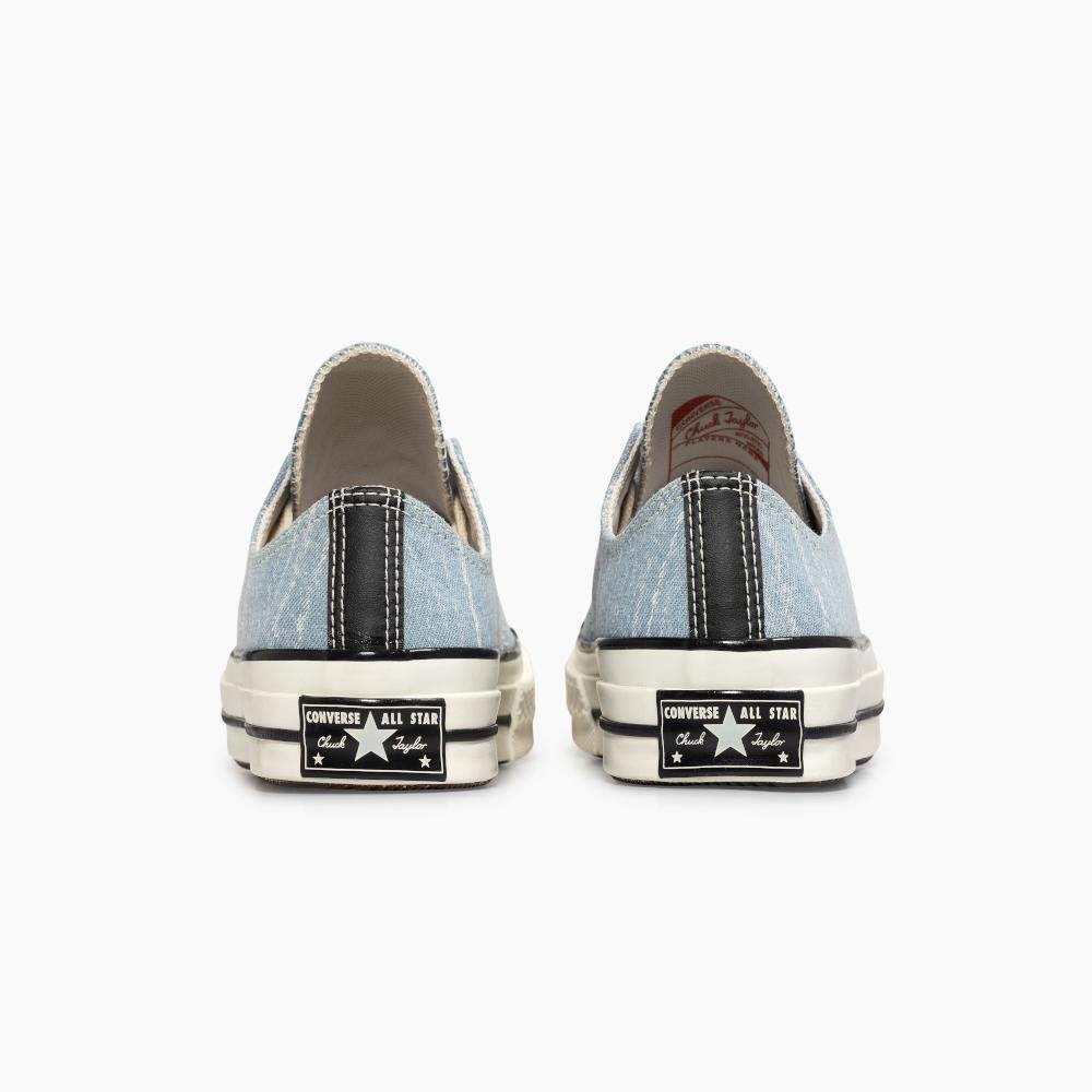 Tênis All Star Chuck 70 Denim Cano Baixo Azul Azul 6