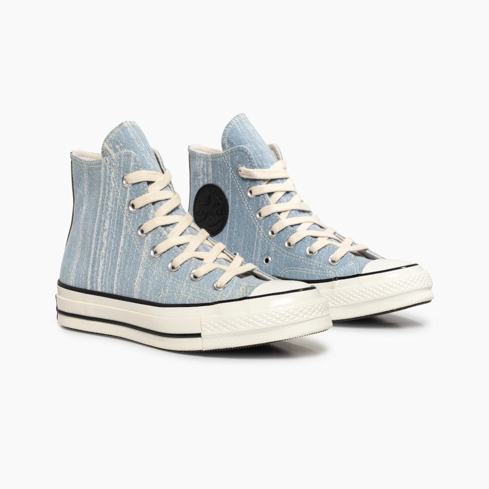 Tênis All Star Chuck 70 Denim Cano Alto Azul Azul 2
