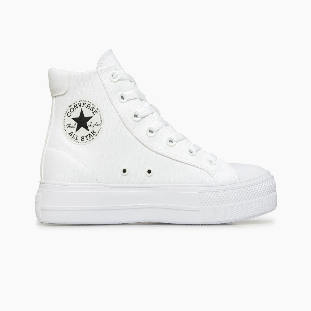 Tênis All Star Day One Platform Cano Alto Branco