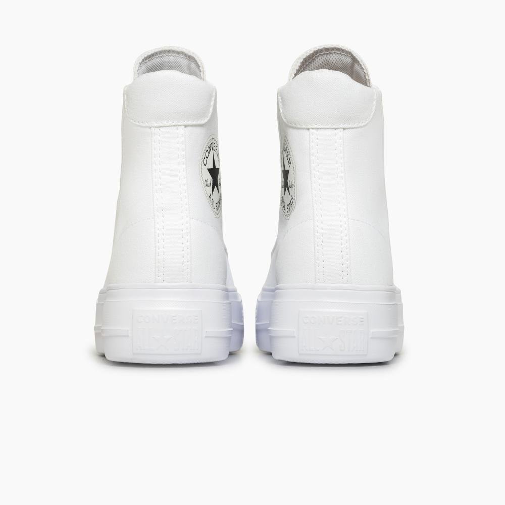 Tênis All Star Day One Platform Cano Alto Branco Branco 7