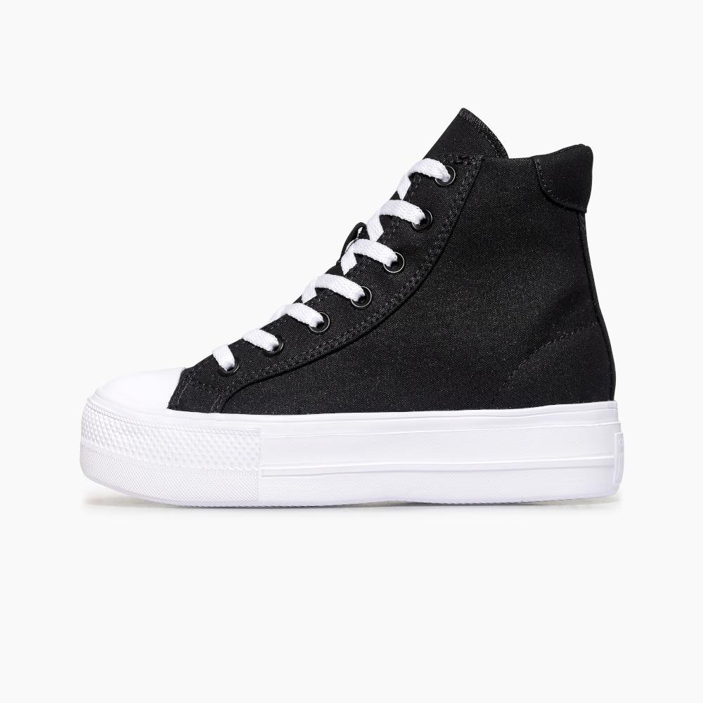 Tênis All Star Day One Platform Cano Alto Preto Preto 5
