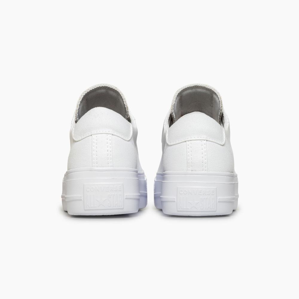 Tênis All Star Day One Platform Cano Baixo Branco Branco 7