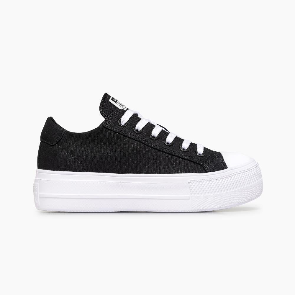 Tênis All Star Day One Platform Cano Baixo Preto