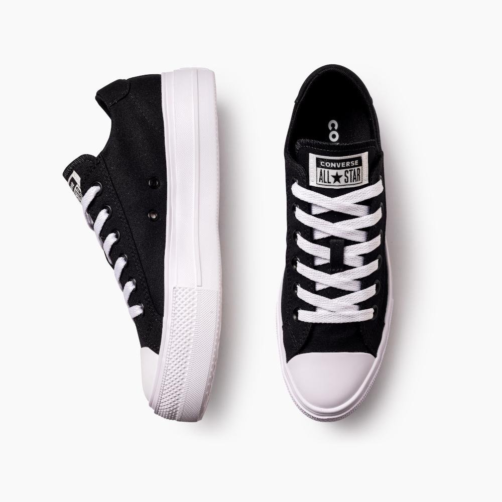 Tênis All Star Day One Platform Cano Baixo Preto Preto 2
