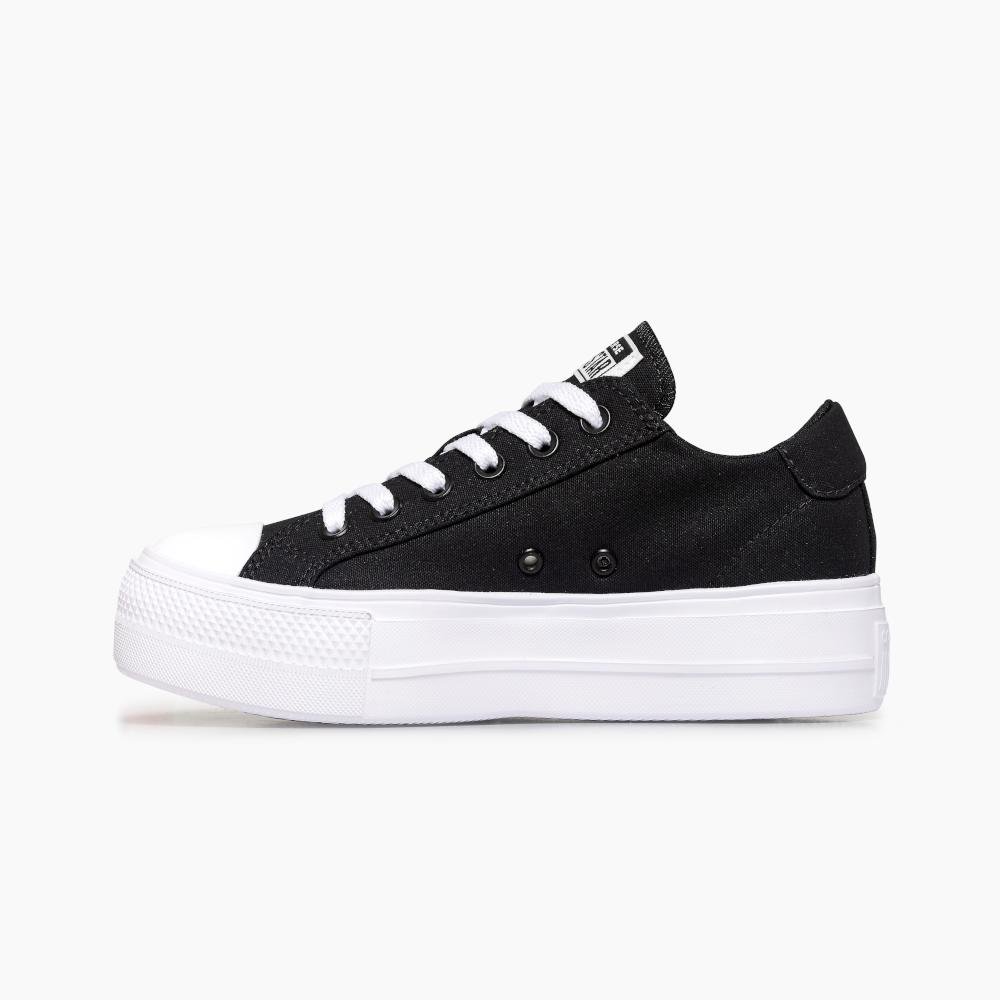 Tênis All Star Day One Platform Cano Baixo Preto Preto 5