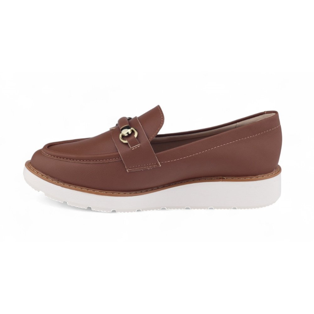 Sapato Mocassim Feminino Modare 7400.103 Casual Marrom 2