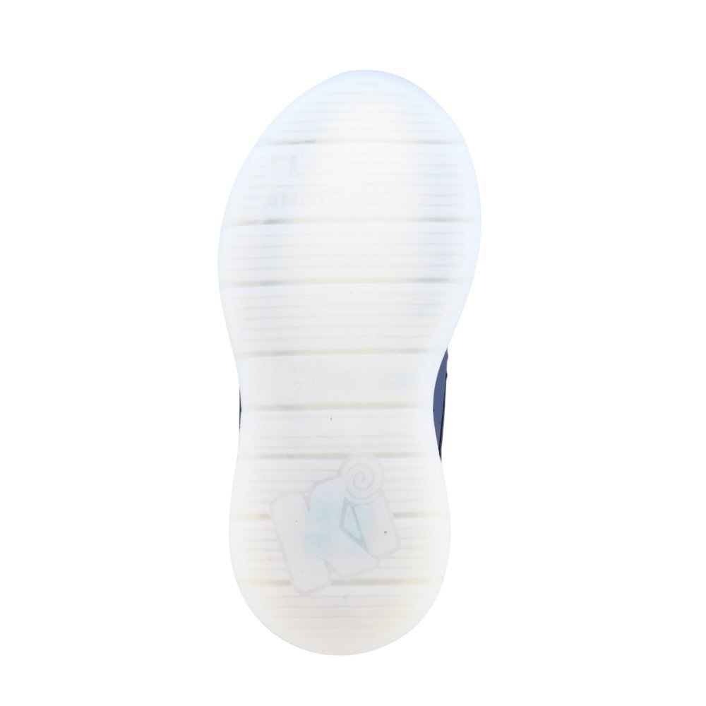 Tênis Infantil Menino Kidy Casual Com Led Pisca pisca Azul 4