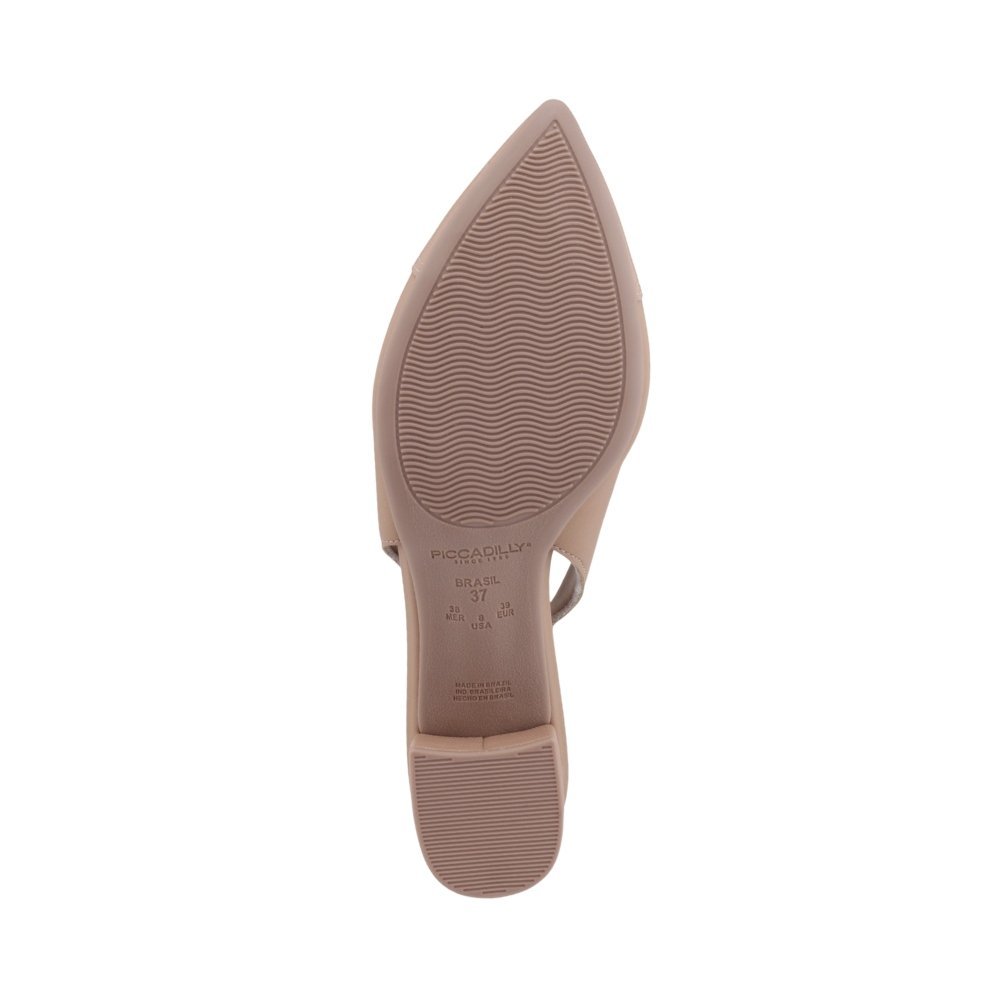 Sapato Feminino Piccadilly Napa Lux Linho 739091 Casual Bege 4