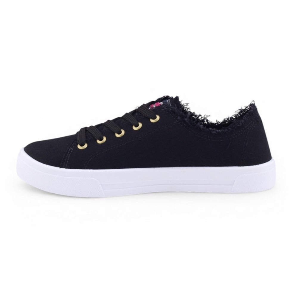 Tênis Feminino Moleca Casual Preto 2