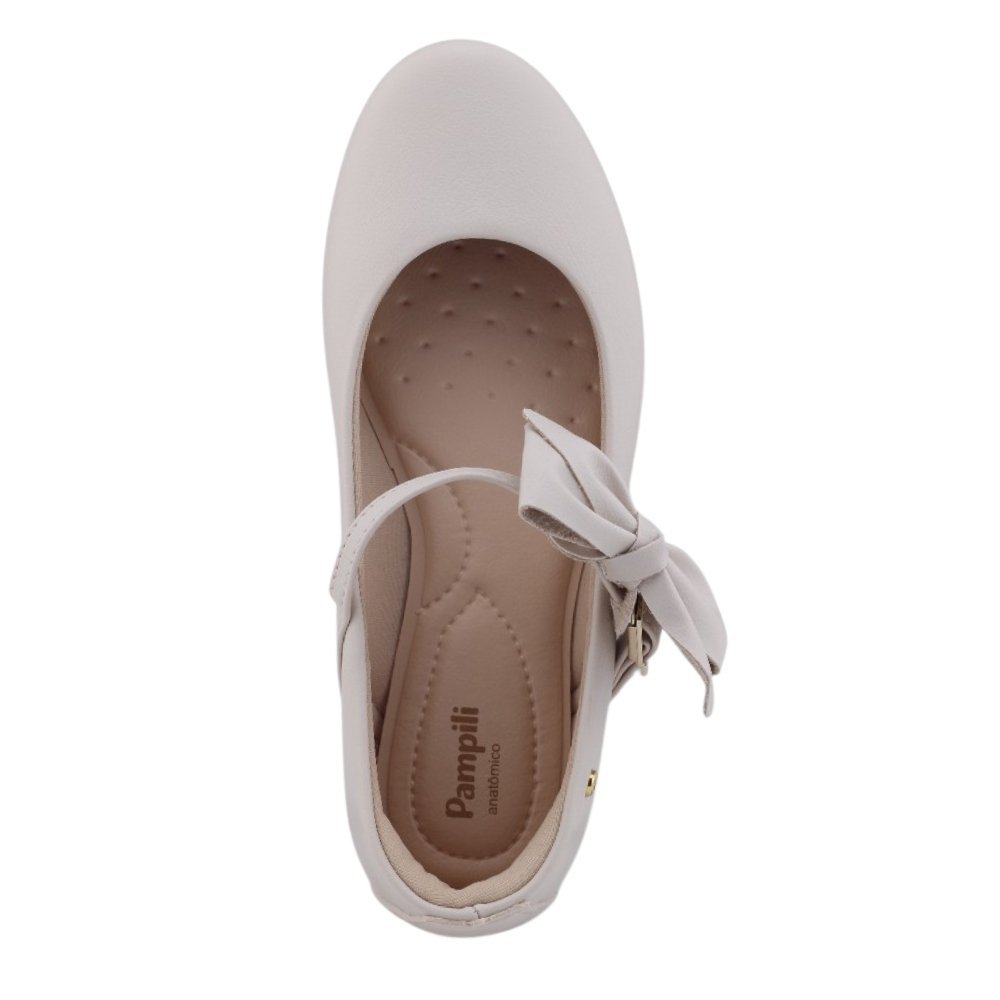 Sapatilha Juvenil Feminina Pampili Casual Bege 3