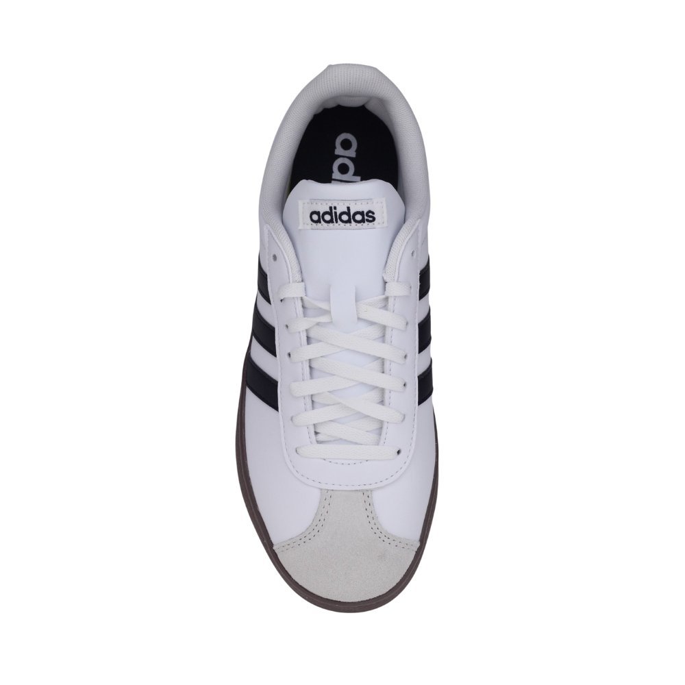 Tênis Unissex Adidas VL Court Base 1D3711 Casual Branco 3
