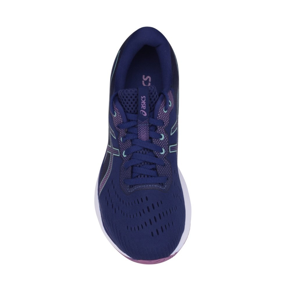 Tênis Fem Asics GEL Shinobi 2 1012B624 Jacquard Mesh Sport Azul 3