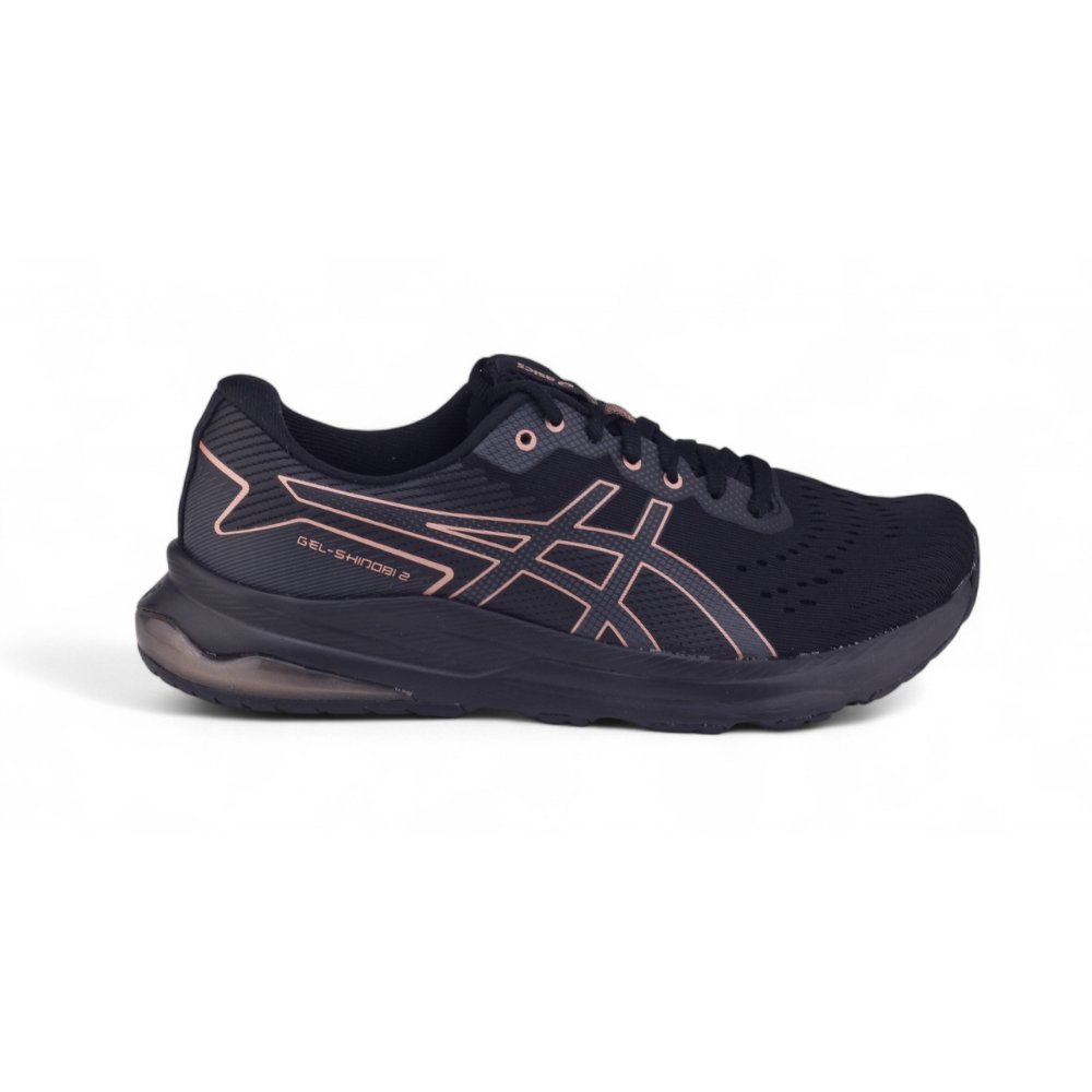 Tênis Fem Asics GEL Shinobi 2 1012B624 Jacquard Mesh Sport Azul