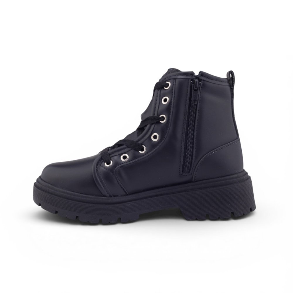 Bota Coturno Feminina Pampili Casual Preto 2