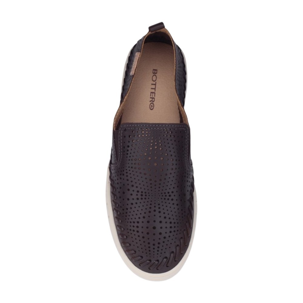 Sapatênis Feminino Bottero Casual Slip On Marrom 3
