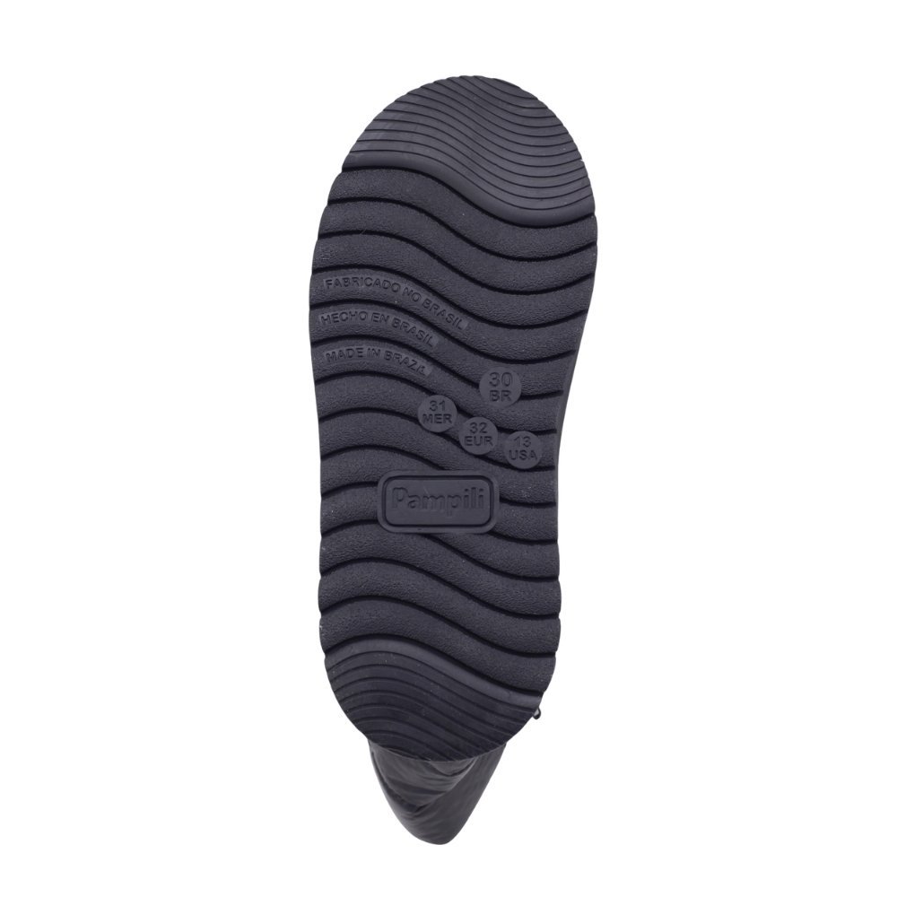 Bota Infantil Menina Pampili Casual Preto 4