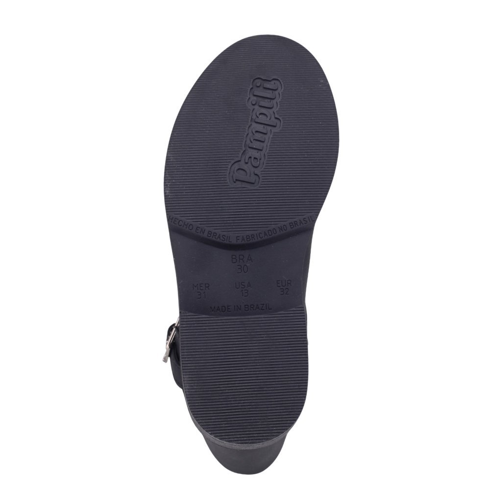 Bota Infantil Menina Pampili Casual Preto 4