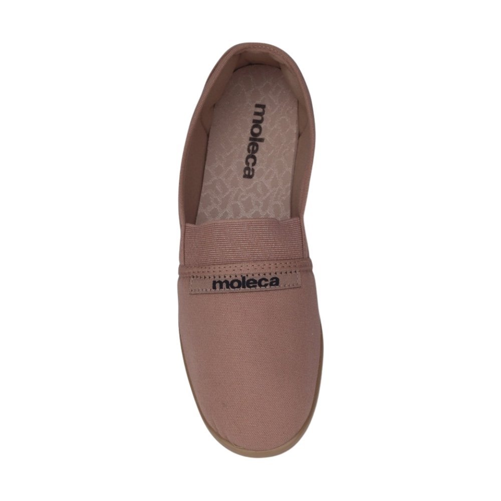 Sapatilha Feminina Moleca Casual Nude 3