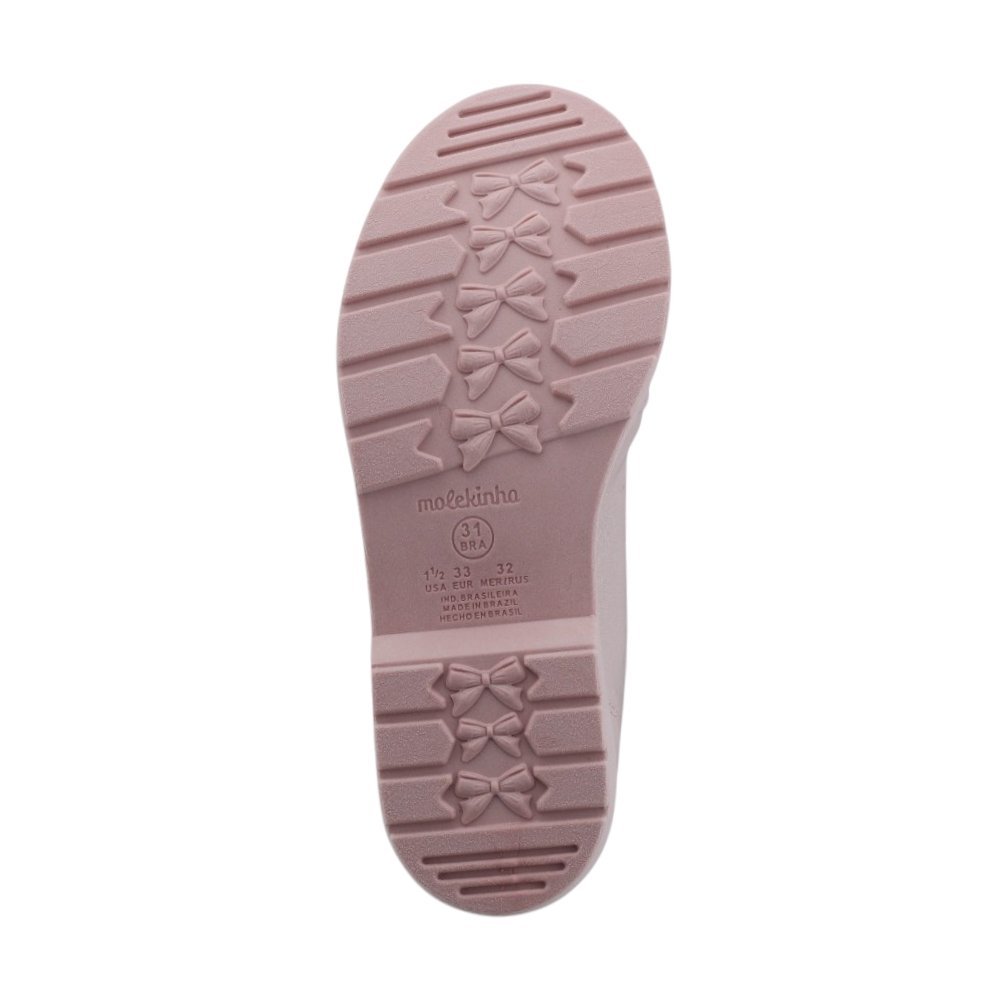 Bota Infantil Molekinha Casual Rosa 4
