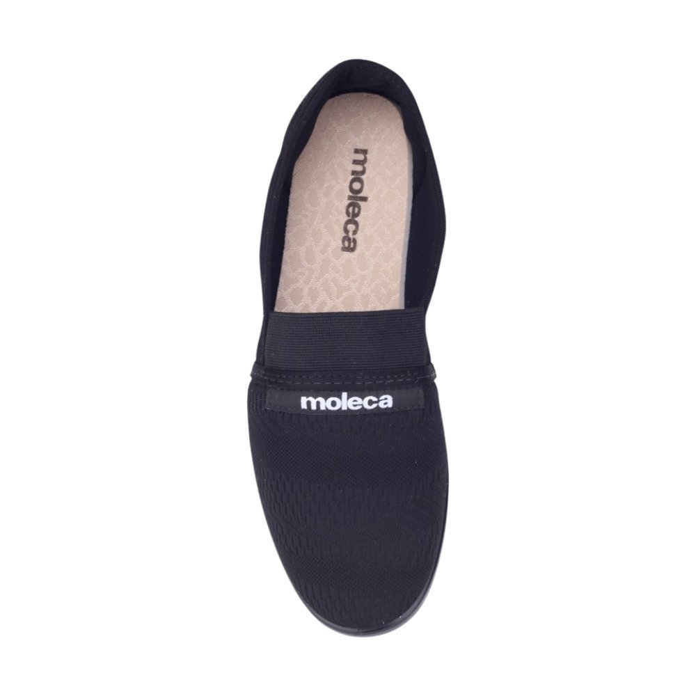 Sapatilha Feminina Moleca Casual Preto 3