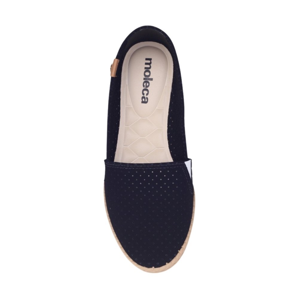 Sapatilha Feminina Moleca Casual Preto 3