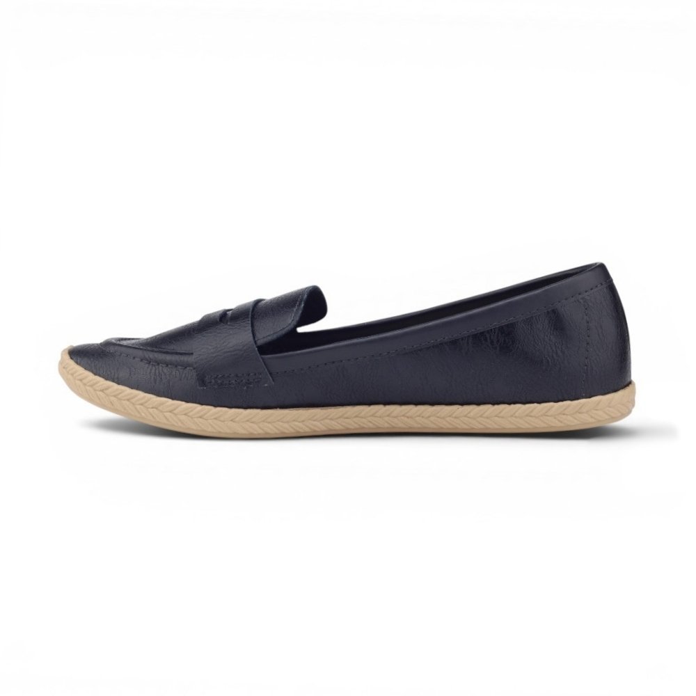 Sapatilha Mocassim Feminina Moleca Casual Preto 2