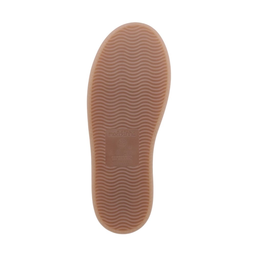 Tênis Infantil Molekinha Casual Branco/Dourado 4
