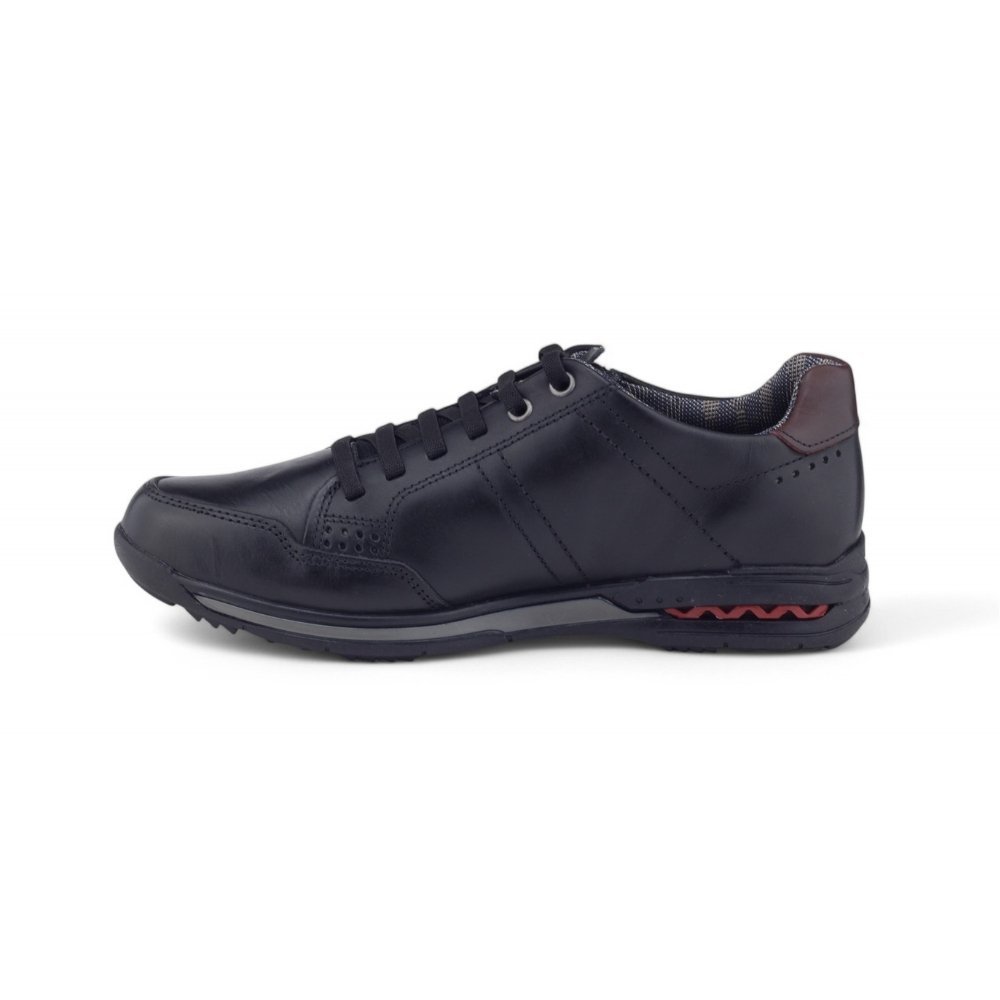 Sapatênis Masculino Pegada Casual Preto 2