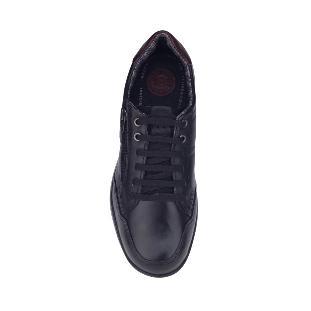 Sapatênis Masculino Pegada Casual Preto 3