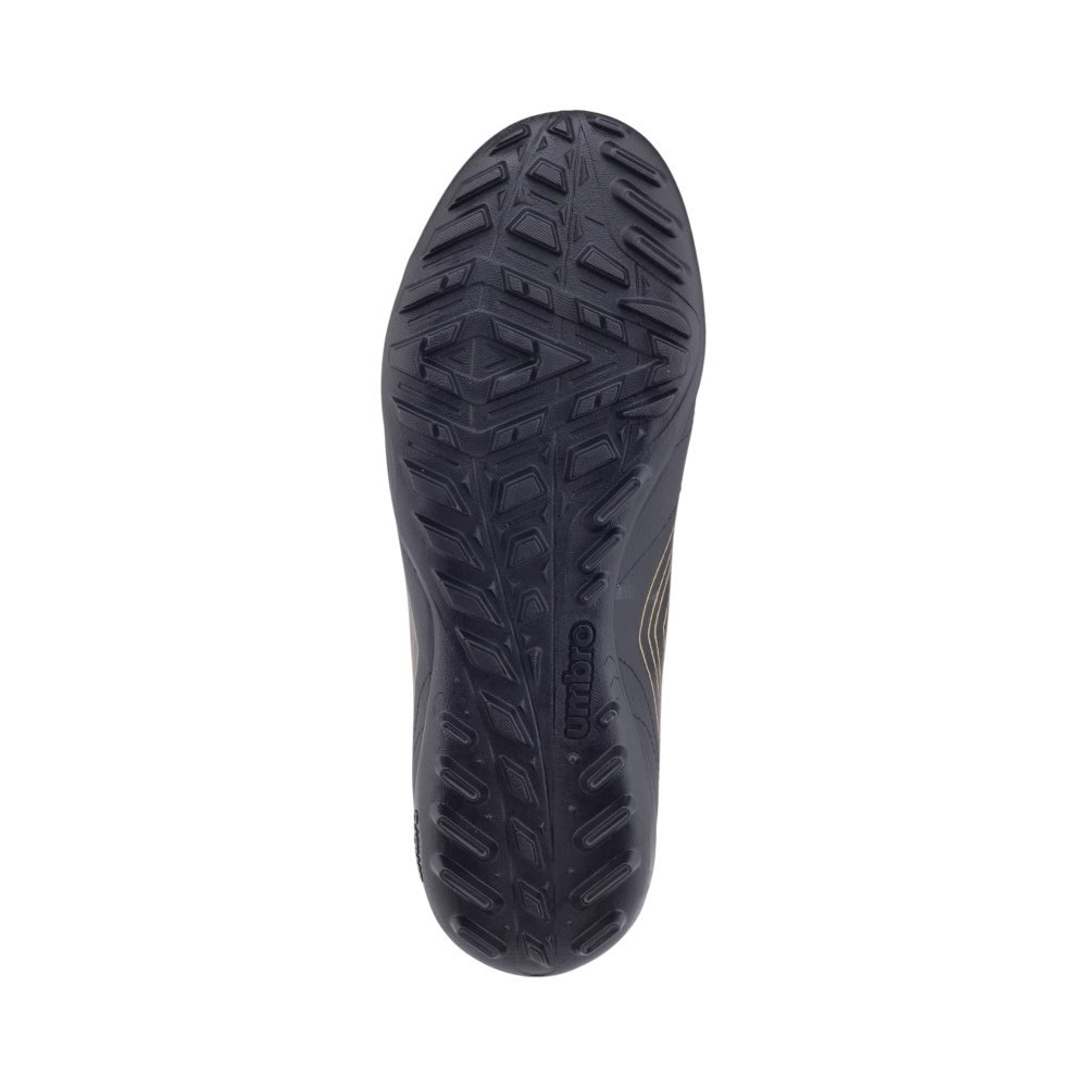 Chuteira Society Umbro Class Footballer Preto/Dourado 4
