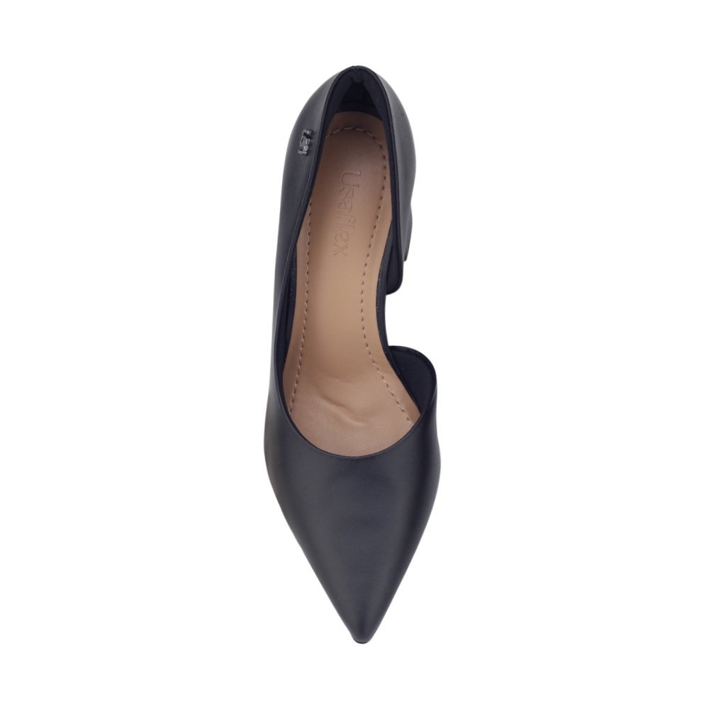 Sapato Scarpin Feminino Usaflex Casual Preto 3