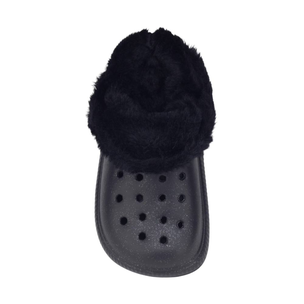 Chinelo Babuche Peluciado Infantil Molekinha Preto 3