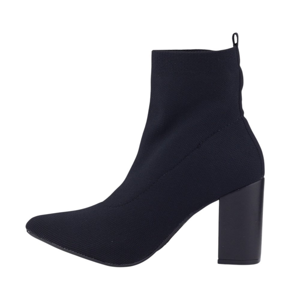 Bota Knit Feminina Via Marte Casual Preto 2