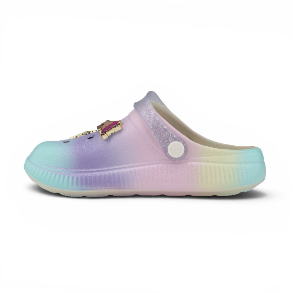 Babuche Infantil Molekinha Glitter Multicores 2