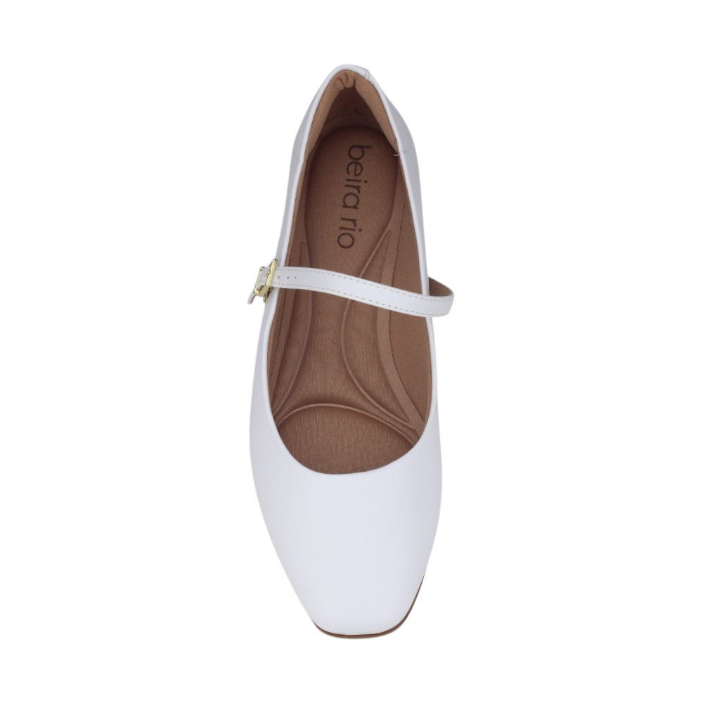 Sapatilha Feminina Beira Rio Casual Branco 3