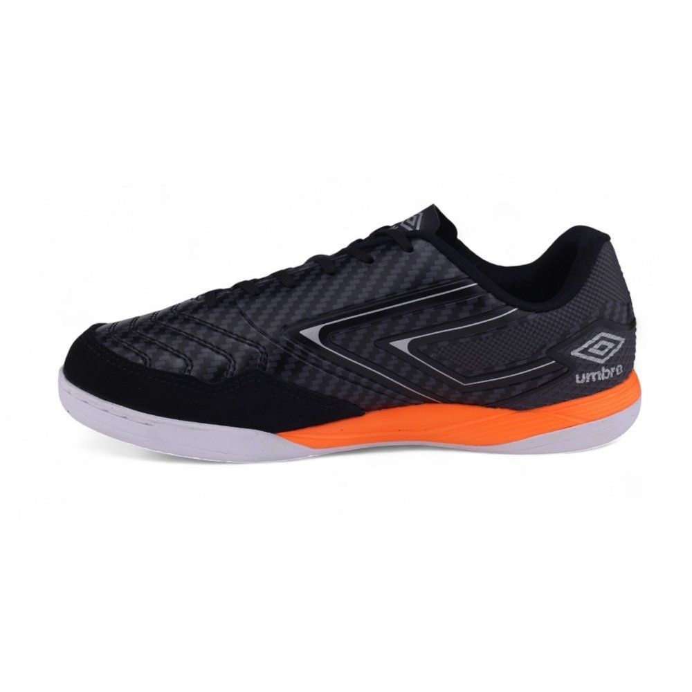 Chuteira Futsal Masculina Umbro Pro 5 Club Preto/Cinza 2